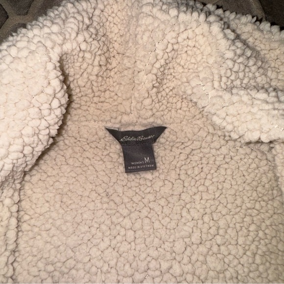 Eddie Bauer Fleece Cranberry Sweater - Picture 5 of 5